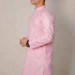 Light Pink Solid Kurta