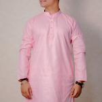 Light Pink Solid Kurta