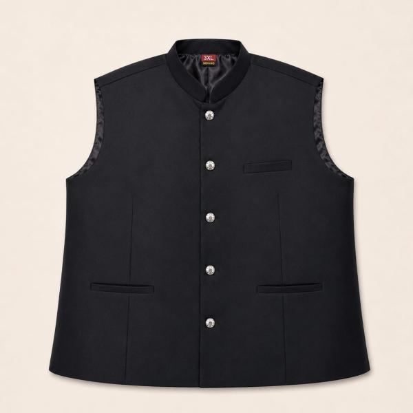 Black Nehru Jacket | Koti for Men Online