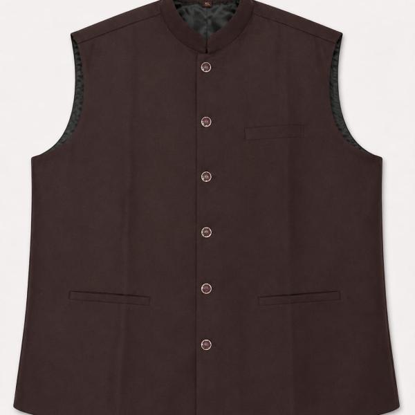 Maroon Nehru Jacket | Koti for Men Online